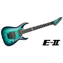 E-II ( イーツー ) / HORIZON FR-7 QM Black Turquoise Burst 7弦ギター夏休みセール