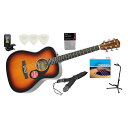 FENDER ( フェンダー ) / CC60-S 3-Color Sunburst アコースティックギター 初心者セット夏休みセール