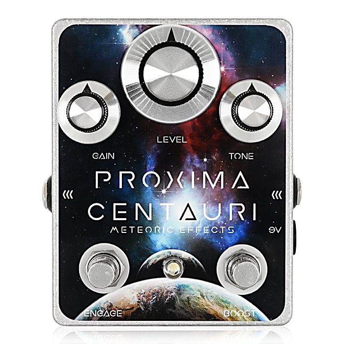 Meteoric Effects(メテオリックエフェクツ) / Proxima Centauri Distortionの事ならフレンズにご相談ください。 Meteoric Effects(メテオリックエフェクツ) / Proxima Centauri Distortionの特長！Meteoric Effects Proxima Meteoric Effects(メテオリックエフェクツ) / Proxima Centauri Distortionのココが凄い！The Mars Voltaのオマー・ロドリゲス・ロペスのサウンドをインスピレーションに制作されたペダル。ローゲインからハイゲインまで対応する柔軟性があり、内部トリムポットでさらなる音色微調整が可能です。米国での手作業製造による高品質な仕上がり。中位価格帯で、こだわりのサウンドメイクを求めるユーザーに適した一台。 Meteoric Effects(メテオリックエフェクツ) / Proxima Centauri Distortionのメーカー説明 種類：ディストーション、オーバードライブアダプター：9Vセンターマイナス電池駆動：-コントロール：GAIN、TONE、LEVEL、NOS、ENGAGE、BOOSTMeteoric Effects / Proxima Centauri Distortionメテオリックエフェクツ / プロキシマケンタウリディストーションMeteoric Effects Proxima Centauri Distortionは、ローゲインからハイゲインまでカバーするブースト付きオーバードライブペダルです。このペダルの制作には、The Mars Voltaなどで活躍するオマー・ロドリゲス・ロペスのサウンドからインスピレーションを得ました。内部のNOSトリムポットで音色をさらに微調整することもできます。●コントロールGAIN：歪みの強さを調整します。TONE：音色の明るさを調整します。LEVEL：音量を調整します。NOS（内部トリムポット）：音色を微調整します。設定によって音が出なく Meteoric Effects(メテオリックエフェクツ) / Proxima Centauri Distortionの仕様 種類：ディストーション、オーバードライブ電源：9Vセンターマイナスアダプター電池駆動：非対応コントロール：GAIN、TONE、LEVEL、NOS（内部トリムポット）、ENGAGE、BOOST 全て新品。ケーブル・消耗品以外メーカー1年保証書付のでご安心してお買いもの頂けます。Meteoric Effects(メテオリックエフェクツ) / Proxima Centauri Distortionの事ならフレンズにご相談ください。 Meteoric Effects(メテオリックエフェクツ) / Proxima Centauri Distortionの特長！Meteoric Effects Proxima Meteoric Effects(メテオリックエフェクツ) / Proxima Centauri Distortionのココが凄い！The Mars Voltaのオマー・ロドリゲス・ロペスのサウンドをインスピレーションに制作されたペダル。ローゲインからハイゲインまで対応する柔軟性があり、内部トリムポットでさらなる音色微調整が可能です。米国での手作業製造による高品質な仕上がり。中位価格帯で、こだわりのサウンドメイクを求めるユーザーに適した一台。 Meteoric Effects(メテオリックエフェクツ) / Proxima Centauri Distortionのメーカー説明 種類：ディストーション、オーバードライブアダプター：9Vセンターマイナス電池駆動：-コントロール：GAIN、TONE、LEVEL、NOS、ENGAGE、BOOSTMeteoric Effects / Proxima Centauri Distortionメテオリックエフェクツ / プロキシマケンタウリディストーションMeteoric Effects Proxima Centauri Distortionは、ローゲインからハイゲインまでカバーするブースト付きオーバードライブペダルです。このペダルの制作には、The Mars Voltaなどで活躍するオマー・ロドリゲス・ロペスのサウンドからインスピレーションを得ました。内部のNOSトリムポットで音色をさらに微調整することもできます。●コントロールGAIN：歪みの強さを調整します。TONE：音色の明るさを調整します。LEVEL：音量を調整します。NOS（内部トリムポット）：音色を微調整します。設定によって音が出なくなることもあります。初期設定は一番音が大きい場所です。ENGATE：エフェクトON/OFFを切り替えます。BOOST：エフェクトON時のブーストON/OFFを切り替えます。 Meteoric Effects(メテオリックエフェクツ) / Proxima Centauri Distortionの仕様 種類：ディストーション、オーバードライブ電源：9Vセンターマイナスアダプター電池駆動：非対応コントロール：GAIN、TONE、LEVEL、NOS（内部トリムポット）、ENGAGE、BOOST 全て新品。ケーブル・消耗品以外メーカー1年保証書付のでご安心してお買いもの頂けます。
