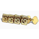 ALLPARTS ( オールパーツ ) / TK-7816-002 Bass Keys - Open Gear Large Post - 4-in-line s...