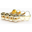 ALLPARTS ( オールパーツ ) / TK-7821-001 Mini Bass Tuner 4-in-line set Gold夏休みセール