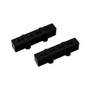 ALLPARTS ( オールパーツ ) / PC-0953-023 PC-0953 Pickup Cover Set for Jazz Bass Black夏休...