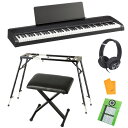 5大特典付 【椅子+4つ足スタンドセット】Korg(コルグ) / B2+ BLACK_KS-101_PC-110-BKOp6_set夏休みセール