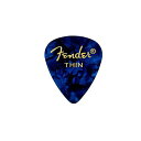 FENDER ( フェンダー ) / Premium Celluloid 351 Shape Pick Thin Blue Moto夏休みセール