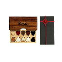 Knc Picks ( ケーエヌシーピックス ) / 10 Picks Pack with Wooden Box - 10 Pack Guitar Picks夏...