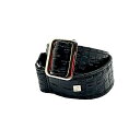 GETM GETM STRAPS ( ゲットムゲットムストラップ ) / Aussie Gator Black夏休みセール