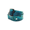 GETM GETM STRAPS ( ゲットムゲットムストラップ ) / Turquoise Python夏休みセール