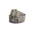 GETM GETM STRAPS ( ゲットムゲットムストラップ ) / Boujee Velvet Hematite Silver夏休みセール