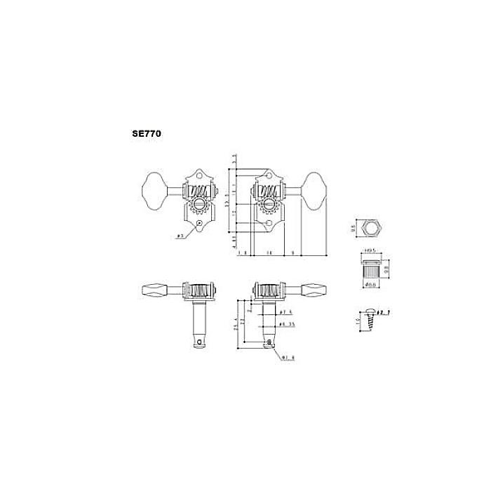 GOTOH ( ゴトー ) / SEP770-05M-L3+R3-Nickel夏休スペシャル