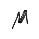 MOODY STRAPS ( ムーディーストラップ ) / 1inch SHEEPSKIN GUITAR STRAP LONG - BLACK/BLACK夏休み...