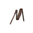MOODY STRAPS ( ムーディーストラップ ) / 1inch SHEEPSKIN GUITAR STRAP LONG - BROWN/BROWN夏休み...