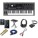 8大特典付 【初心者全部入りアンプ内蔵木製スピーカーセット】Korg(コルグ) / MK-2(microKORG 2)_400-SP068_KB-66_setOp9_setクリスマス セール(2)