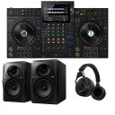 【純正スピーカー(VM-70)&ワイヤレスヘッドフォンセット】AlphaTheta(アルファシータ) / XDJ-AZ_HDJ-F10_VM-70Op4_set...