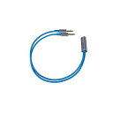 Dekoni Audio ( デコニ・オーディオ ) / Ensemble Cables Y-Split 3.5mm ブルー夏休みセール