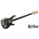 KILLER GUITARS ( キラーギターズ ) / KB-CRIMINAL BASS SIGNATURE PJ 22 CAMO夏休みセール