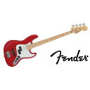 FENDER ( フェンダー ) / 2024 MIJ Hybrid II Jazz Bass PJ Maple Modena Red夏休みセール