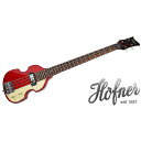 HOFNER ( ヘフナー ) / Shorty Violin Bass Red夏休みセール