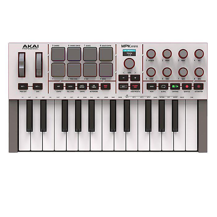 5大特典付 【相性抜群MPK mini IV(グレー）+ハイパワースピーカーセット】AKAI(アカイ) / MPC Live III_MPK Mini IV Grey_Black-silver1317020Op6_setブラックフライデー