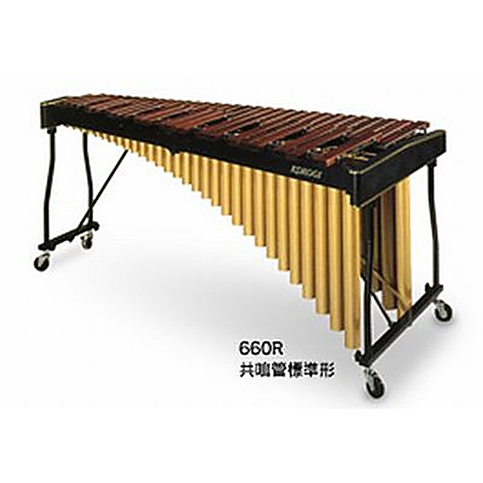 KOROGI(こおろぎ)(コオロギ) / 660Rの事ならフレンズにご相談ください。 KOROGI(こおろぎ)(コオロギ) / 660Rの特長！KOROGI P502000107 教育用マリンバ KOROGI(こおろぎ)(コオロギ) / 660Rのココが凄い！こおろぎの教育用マリンバ。コンパクト設計ながら高級ローズウッド材を採用し、より強くしっかりした響きを実現。A25からの低音により、ソロ・アンサンブル問わず選べる楽曲の幅が広がる。折りたたみ式共鳴管で運搬性も配慮。中位価格帯の教育機関向けモデル。受注生産のため納期は1.5～2ヵ月。 KOROGI(こおろぎ)(コオロギ) / 660Rのメーカー説明 超ポピュラーなこおろぎマリンバのコンパクト音板サイズの教育用マリンバ!4-1/3オクターブ受注生産品(納期約1.5-2ヵ月)要確認音域　:A25-C76　4-1/3オクターヴ音板　:高級H.ローズウッド　A+基準ピッチ:A=442Hz音板サイズ(幅x厚さ): 58x25〜39x21mm共鳴管:セミアーチパイプ　折りたたみ式フレーム:木製寸法:(間口・奥行・高さ):185x85x82〜93cmねじ止め式高さ調整脚重量:49kg人気のこおろぎ社のコンパクトな教育マリンバの4-1/3オクターブ。こおろぎの柔らかで耳なじみのよい音色。低音がA25から始まることによって、ソロ・アンサンブル問わず、選べる楽曲の幅がグンと拡がります!運びやすいコンパクト音域ながら、高級ホンジュラスローズウッド(A+)を使用したモデルです。660K等の音板に使用されている「パドゥク材」と比較した際、ローズウッド材の方が、より強くしっかりとした響きを実現させます。 KOROGI(こおろぎ)(コオロギ) / 660Rの仕様 音域：A25-C76（4-1/3オクターブ）音板：高級ホンジュラスローズウッド（A+）音板サイズ：58x25～39x21mm（幅x厚さ）基準ピッチ：A=442Hz共鳴管：セミアーチパイプ（折りたたみ式）フレーム：木製寸法：185x85x82～93cm（間口x奥行x高さ）重量：49kg 全て新品。ケーブル・消耗品以外メーカー1年保証書付のでご安心してお買いもの頂けます。KOROGI(こおろぎ)(コオロギ) / 660Rの事ならフレンズにご相談ください。 KOROGI(こおろぎ)(コオロギ) / 660Rの特長！KOROGI P502000107 教育用マリンバ KOROGI(こおろぎ)(コオロギ) / 660Rのココが凄い！こおろぎの教育用マリンバ。コンパクト設計ながら高級ローズウッド材を採用し、より強くしっかりした響きを実現。A25からの低音により、ソロ・アンサンブル問わず選べる楽曲の幅が広がる。折りたたみ式共鳴管で運搬性も配慮。中位価格帯の教育機関向けモデル。受注生産のため納期は1.5～2ヵ月。 KOROGI(こおろぎ)(コオロギ) / 660Rのメーカー説明 超ポピュラーなこおろぎマリンバのコンパクト音板サイズの教育用マリンバ!4-1/3オクターブ受注生産品(納期約1.5-2ヵ月)要確認音域　:A25-C76　4-1/3オクターヴ音板　:高級H.ローズウッド　A+基準ピッチ:A=442Hz音板サイズ(幅x厚さ): 58x25〜39x21mm共鳴管:セミアーチパイプ　折りたたみ式フレーム:木製寸法:(間口・奥行・高さ):185x85x82〜93cmねじ止め式高さ調整脚重量:49kg人気のこおろぎ社のコンパクトな教育マリンバの4-1/3オクターブ。こおろぎの柔らかで耳なじみのよい音色。低音がA25から始まることによって、ソロ・アンサンブル問わず、選べる楽曲の幅がグンと拡がります!運びやすいコンパクト音域ながら、高級ホンジュラスローズウッド(A+)を使用したモデルです。660K等の音板に使用されている「パドゥク材」と比較した際、ローズウッド材の方が、より強くしっかりとした響きを実現させます。【大型商品のため、送料無料対象外となります】*商品お届けの際の輸送料等、詳しくはお問い合わせメール、もしくはパーカッション・シティ (03)3845-3041までお願いします。決済画面にて KOROGI(こおろぎ)(コオロギ) / 660Rの仕様 音域：A25-C76（4-1/3オクターブ）音板：高級ホンジュラスローズウッド（A+）音板サイズ：58x25～39x21mm（幅x厚さ）基準ピッチ：A=442Hz共鳴管：セミアーチパイプ（折りたたみ式）フレーム：木製寸法：185x85x82～93cm（間口x奥行x高さ）重量：49kg 全て新品。ケーブル・消耗品以外メーカー1年保証書付のでご安心してお買いもの頂けます。