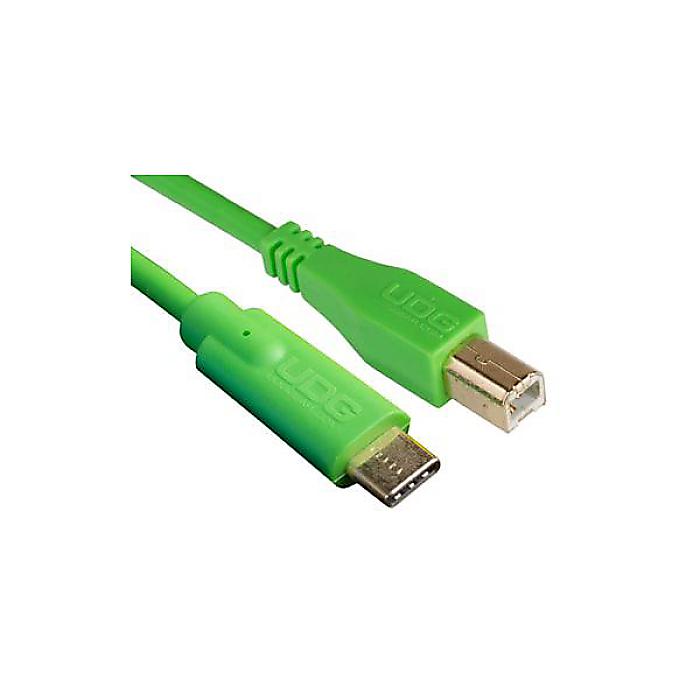UDG ( ユーディージー ) / U96001GR USBケーブル Type-Cオス - USB2.0 Standard-B...