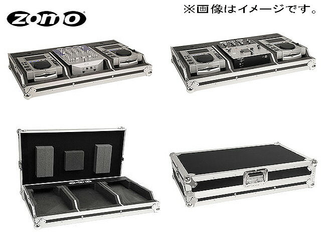 Zomo(����) / Flightcase Set 100 MK2 BLACK ��Pioneer CDJ-100 x2 �� 10�����Mixer x1 ��Ǽ��ǽ�� - �ե饤�ȥ����� -