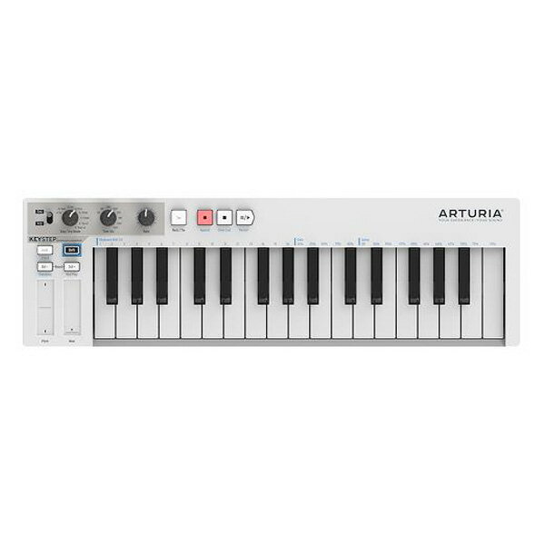 Arturia(アートリア) / KEYSTEP ポータブルUSB MIDI コントローラー -ステ ...