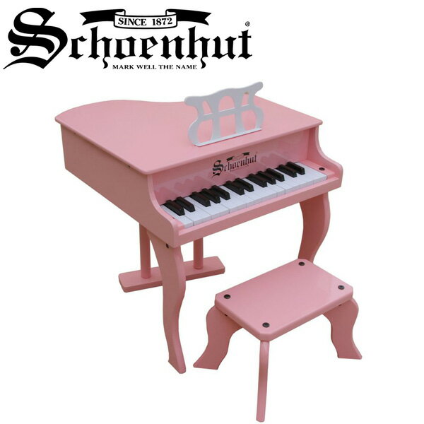 Schoenhut / Fancy Baby Grand (Pink) ベンチ付き 30鍵盤 トイピアノ 【シェーンハット】【国内正規品】