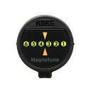 Korg(コルグ) / Magnetune MG-1の事ならフレンズにご相談ください。 Korg(コルグ) / Magnetune MG-1の特長！ピタッとくっつき、いつでもチューニングをサポート。 Korg(コルグ) / Magnetune MG-1のココが凄い！コンパクト・軽量・シンプルで、わずらわしい機能など、一切必要無く、純粋にチューニングのみの用途をお求めなら、こちら。360°回転するマグネットで、どんなアングルにも対応し、弦番号とチューニングの上下、ずれ具合をLEDで表示してくれます。 Korg(コルグ) Magnetune / MG-1のメーカー説明 電源を入れたら、ギターのペグの裏側やストラップ・ピンにマグネットでくっつけて、あとはチューニングするだけ。 そのまま演奏するもよし。譜面台に付けるもよし。ズボンのポケットにしまうもよし。 一番シンプルなギター・チューナー、マグネット＋チューナー＝Magnetune。360°回転するマグネットで、どんなアングルにも対応。ギターに取り付けるためのマグネット部分は、可動リングにより360°回転可能。左利きタイプのギターはもちろん、ギター本体の金属部分ならどこでも取り付けて、見やすい角度でチューニング可能。 Korg(コルグ) / Magnetune MG-1の仕様 音律 : 12平均律測定範囲（サイン波） : E2（82.41Hz） E7（2637.02Hz）測定精度 : ±1セント以内基準ピッチ : 440Hz外形寸法 : 33（W）x 35（D）x 13（H）mm質量 : 11g（電池含む）電池寿命 : 約30時間（A4入力、連続動作時）付属品 : 動作確認用CR2032型リチウム電池（3V）1個＊ すべての商品名または規格名は関係各社の商標または登録商標です。＊ 製品の外観及び仕様は予告なく変更することがあります。＊ 製品の色調は実際の色と多少異なることがあります。Korg(コルグ) / Magnetune MG-1の事ならフレンズにご相談ください。 Korg(コルグ) / Magnetune MG-1の特長！ピタッとくっつき、いつでもチューニングをサポート。 Korg(コルグ) / Magnetune MG-1のココが凄い！コンパクト・軽量・シンプルで、わずらわしい機能など、一切必要無く、純粋にチューニングのみの用途をお求めなら、こちら。360°回転するマグネットで、どんなアングルにも対応し、弦番号とチューニングの上下、ずれ具合をLEDで表示してくれます。 Korg(コルグ) Magnetune / MG-1のメーカー説明 電源を入れたら、ギターのペグの裏側やストラップ・ピンにマグネットでくっつけて、あとはチューニングするだけ。 そのまま演奏するもよし。譜面台に付けるもよし。ズボンのポケットにしまうもよし。 一番シンプルなギター・チューナー、マグネット＋チューナー＝Magnetune。360°回転するマグネットで、どんなアングルにも対応。ギターに取り付けるためのマグネット部分は、可動リングにより360°回転可能。左利きタイプのギターはもちろん、ギター本体の金属部分ならどこでも取り付けて、見やすい角度でチューニング可能。 Korg(コルグ) / Magnetune MG-1の仕様 音律 : 12平均律測定範囲（サイン波） : E2（82.41Hz） E7（2637.02Hz）測定精度 : ±1セント以内基準ピッチ : 440Hz外形寸法 : 33（W）x 35（D）x 13（H）mm質量 : 11g（電池含む）電池寿命 : 約30時間（A4入力、連続動作時）付属品 : 動作確認用CR2032型リチウム電池（3V）1個＊ すべての商品名または規格名は関係各社の商標または登録商標です。＊ 製品の外観及び仕様は予告なく変更することがあります。＊ 製品の色調は実際の色と多少異なることがあります。