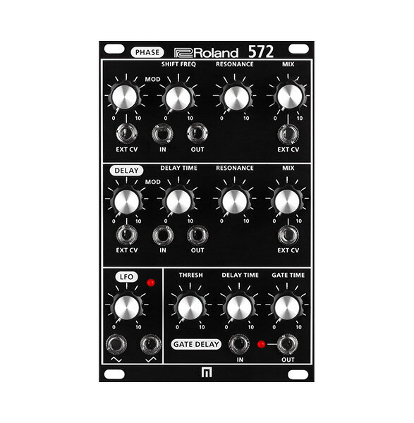 Roland(ローランド) AIRA / SYSTEM-500 572 Modular PHASE SHIFTER/DELAY/LFO SYS-572 【SYSTEM-500 モジュール】 - モジュラーシンセサイザー -