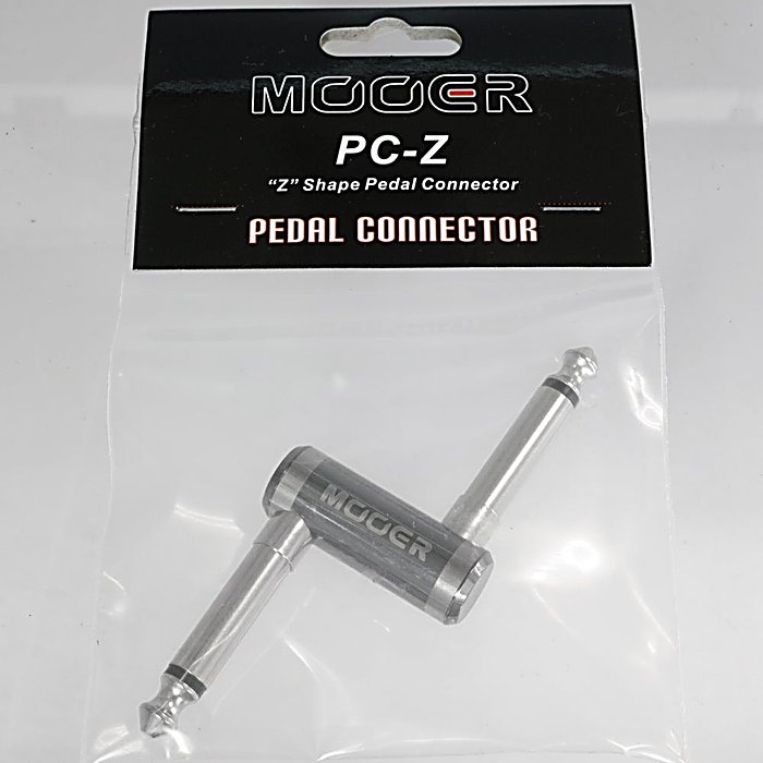 MOOER(ムーアー) / Mooer/PC-Z Z Shape Pedal Connectorの事ならフレンズにご相談ください。 MOOER(ムーアー) / Mooer/PC-Z Z Shape Pedal Connectorの特長！MOOER PC-Z Z字型ペダルコネクター MOOER(ムーアー) / Mooer/PC-Z Z Shape Pedal Connectorのココが凄い！Mooer製のペダルコネクター。Z字型クランク形状により、ジャック高さの微妙な違いに対応でき、ペダルボード上のエフェクター隙間なく接続可能。踏んだ時の衝撃も隣のペダルに伝わりにくい設計。手頃価格で、ペダルボード構築時の課題解決に役立つアクセサリーです。 MOOER(ムーアー) / Mooer/PC-Z Z Shape Pedal Connectorのメーカー説明 PC-Z Z Shape Pedal Connectorムーア— ゼットシェイプペダルコネクターMooer PC-Z Z Shape Pedal Connectorは、クランク型のコンパクトなモノラルフォンプラグです。 エフェクターを隙間なく接続する際に最適で、ジャックの高さが違うペダルの接続にもお使いいただけます。 フットスイッチをまとめて踏む際にも、ペダルボードのスペースを節約する際にも最適です。 エフェクターをペダルボードに設置する際に面ファスナーなどをご使用いただくと、同じ筐体を使用したペダルでもジャックの高さに微妙な違いが出てしまいます。クランク型プラグなら、微妙な高さの違いにも対応でき、また強くエフェクターを踏んだ時にも衝撃が直接隣のエフェクターに伝わりません。関連商品PC-C ( コラム型)PC-U ( U字型 )PC-S ( ストレート型 )PC-Z ( クランク型 )【Mooer】Mooer Audioは、最先端の技術を投入し、様々な電子楽器やオーディオ機器を研究、製作を行っています。 MOOER(ムーアー) / Mooer/PC-Z Z Shape Pedal Connectorの仕様 タイプ：クランク型モノラルフォンプラグ形状：Z字型（クランク型）用途：エフェクターペダル接続用コネクター機能：高さの異なるジャック対応 全て新品。ケーブル・消耗品以外メーカー1年保証書付のでご安心してお買いもの頂けます。MOOER(ムーアー) / Mooer/PC-Z Z Shape Pedal Connectorの事ならフレンズにご相談ください。 MOOER(ムーアー) / Mooer/PC-Z Z Shape Pedal Connectorの特長！MOOER PC-Z Z字型ペダルコネクター MOOER(ムーアー) / Mooer/PC-Z Z Shape Pedal Connectorのココが凄い！Mooer製のペダルコネクター。Z字型クランク形状により、ジャック高さの微妙な違いに対応でき、ペダルボード上のエフェクター隙間なく接続可能。踏んだ時の衝撃も隣のペダルに伝わりにくい設計。手頃価格で、ペダルボード構築時の課題解決に役立つアクセサリーです。 MOOER(ムーアー) / Mooer/PC-Z Z Shape Pedal Connectorのメーカー説明 PC-Z Z Shape Pedal Connectorムーア— ゼットシェイプペダルコネクターMooer PC-Z Z Shape Pedal Connectorは、クランク型のコンパクトなモノラルフォンプラグです。 エフェクターを隙間なく接続する際に最適で、ジャックの高さが違うペダルの接続にもお使いいただけます。 フットスイッチをまとめて踏む際にも、ペダルボードのスペースを節約する際にも最適です。 エフェクターをペダルボードに設置する際に面ファスナーなどをご使用いただくと、同じ筐体を使用したペダルでもジャックの高さに微妙な違いが出てしまいます。クランク型プラグなら、微妙な高さの違いにも対応でき、また強くエフェクターを踏んだ時にも衝撃が直接隣のエフェクターに伝わりません。関連商品PC-C ( コラム型)PC-U ( U字型 )PC-S ( ストレート型 )PC-Z ( クランク型 )【Mooer】Mooer Audioは、最先端の技術を投入し、様々な電子楽器やオーディオ機器を研究、製作を行っています。Mooer Audio独自の強力で効率的な研究開発チームにより、シンセサイザーやオーディオプロセッサー、デジタルエフェクトに至るまで数々の音楽と深い関わりを持つ電子楽器の開発を行っています。 MOOER(ムーアー) / Mooer/PC-Z Z Shape Pedal Connectorの仕様 タイプ：クランク型モノラルフォンプラグ形状：Z字型（クランク型）用途：エフェクターペダル接続用コネクター機能：高さの異なるジャック対応 全て新品。ケーブル・消耗品以外メーカー1年保証書付のでご安心してお買いもの頂けます。