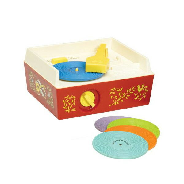 楽天ミュージックハウス フレンズFisher Price Music Box Record Player 赤ちゃん用ターンテーブル フィッシャープライス