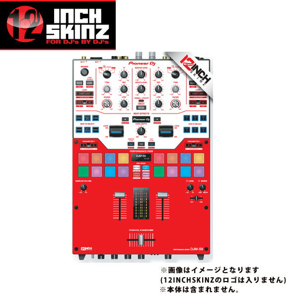 12inch SKINZ / Pioneer DJM-S9 SKINZ (RED) DJM-S9ѥۤ 