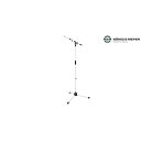 K&M ( ケーアンドエム ) / 21090 White テレスコープブームスタンド夏休みセール