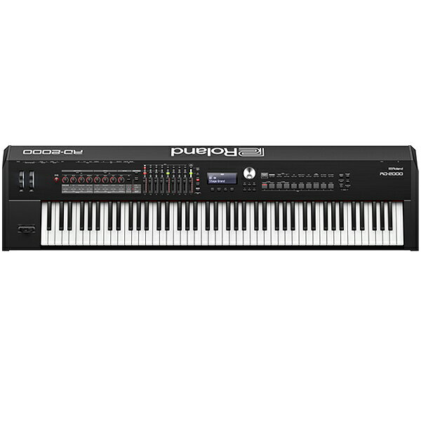 Roland(ローランド) / Stage Piano RD-2000の事ならフレンズにご相談ください。Roland(ローランド) / Stage Piano RD-2000セット商品一覧RD-2000純正スタンド＆ペダルセット【安心】Rolandフル純正セット Roland(ローランド) / Stage Piano RD-2000の特長！新しいRDシリーズ「RD-2000」 Roland(ローランド) / Stage Piano RD-2000のココが凄い！トップアーティストを魅了新たな次元へ到達したローランド「RD」 Roland(ローランド) Stage Piano / RD-2000のメーカー説明 ステージ・ピアノに、革新をRD-2000は、2つの独立したサウンド・エンジン、プレミアム・アクション、そして高度なコントロール機能を融合して誕生した、次世代ステージ・ピアノ。ライブやレコーディングで比類なきパフォーマンスを実現します。業界標準”RD”は、今、新たな次元へ。 Roland(ローランド) / Stage Piano RD-2000の仕様 鍵盤部鍵盤 88鍵 （PHA-50鍵盤：ハイブリッド構造（木材×樹脂センターフレーム）、エスケープメント付、象牙調・黒檀調）音源部音源独立2系統音源音源1：V-Piano Technology音源2：SuperNATURAL　　　　スーパーナチュラル・ピアノ　　　　スーパーナチュラル（E.ピアノ、クラビ）　　　　バーチャル・トーンホイール・オルガン　　　　PCM音源最大同時発音数全鍵発音（V-Piano Technology音源）128音（SuperNATURAL音源）パート数 16パート（プログラムで、8パート使用）トーン 1,100音色以上プログラム 300（プリロード・データを含む）シーン 100エフェクトモジュレーションFX：4系統、62種類トレモロ／アンプ・シミュレーター：4系統、6種類リバーブ：6種類ディレイ：5種類シ 全て新品。ケーブル・消耗品以外メーカー1年保証書付のでご安心してお買いもの頂けます。Roland(ローランド) / Stage Piano RD-2000の事ならフレンズにご相談ください。 Roland(ローランド) / Stage Piano RD-2000の特長！新しいRDシリーズ「RD-2000」 Roland(ローランド) / Stage Piano RD-2000のココが凄い！トップアーティストを魅了新たな次元へ到達したローランド「RD」 Roland(ローランド) Stage Piano / RD-2000のメーカー説明 ステージ・ピアノに、革新をRD-2000は、2つの独立したサウンド・エンジン、プレミアム・アクション、そして高度なコントロール機能を融合して誕生した、次世代ステージ・ピアノ。ライブやレコーディングで比類なきパフォーマンスを実現します。業界標準”RD”は、今、新たな次元へ。 Roland(ローランド) / Stage Piano RD-2000の仕様 鍵盤部鍵盤 88鍵 （PHA-50鍵盤：ハイブリッド構造（木材×樹脂センターフレーム）、エスケープメント付、象牙調・黒檀調）音源部音源独立2系統音源音源1：V-Piano Technology音源2：SuperNATURAL　　　　スーパーナチュラル・ピアノ　　　　スーパーナチュラル（E.ピアノ、クラビ）　　　　バーチャル・トーンホイール・オルガン　　　　PCM音源最大同時発音数全鍵発音（V-Piano Technology音源）128音（SuperNATURAL音源）パート数 16パート（プログラムで、8パート使用）トーン 1,100音色以上プログラム 300（プリロード・データを含む）シーン 100エフェクトモジュレーションFX：4系統、62種類トレモロ／アンプ・シミュレーター：4系統、6種類リバーブ：6種類ディレイ：5種類シ 全て新品。ケーブル・消耗品以外メーカー1年保証書付のでご安心してお買いもの頂けます。