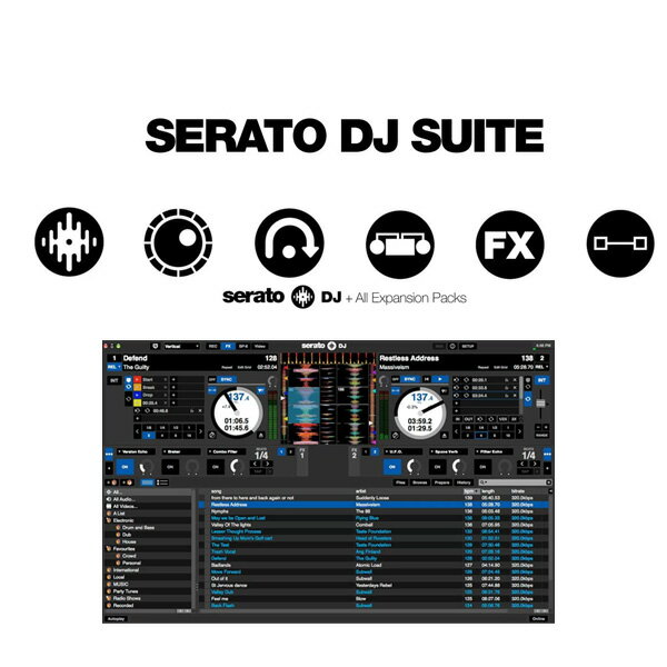 【メール便／送料無料】 【メール便発送】SERATO(セラート) / SERATO DJ SUITE 【Serato DJ / Serato Video / Serato…
