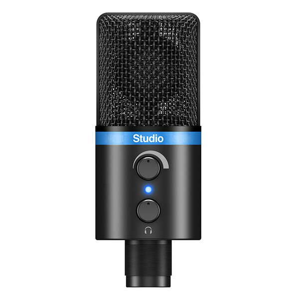 IK Multimedia(アイケーマルチメディア) / iRig Mic Studio ブラック - iOS / Android / PC 対応マイク -