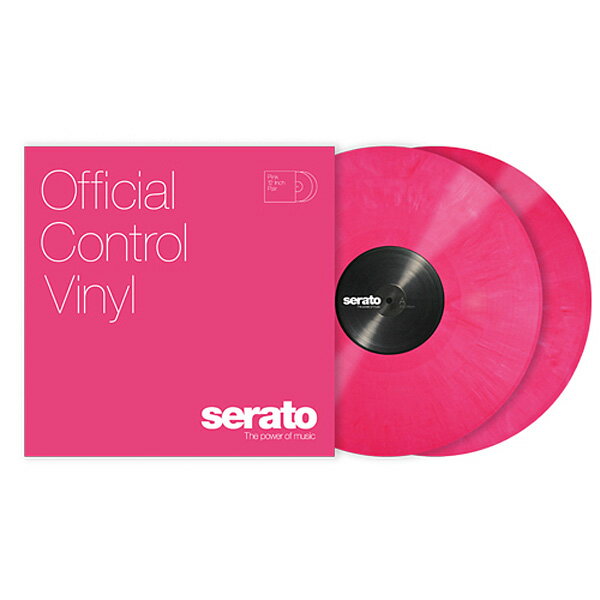 Serato Performance Series Control Vinyl [PINK] [2LP] 【セラートコントロールトーン収録 SERATO SCRATCH LIVE, SERATO DJ】お正月 セール