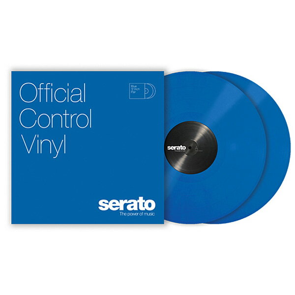 Serato Performance Series Control Vinyl [BLUE] [2LP] 【セラートコントロールトーン収録 SERATO SCRATCH LIVE, SERATO DJ】ハロウィーンセール/ハロウィングッズ