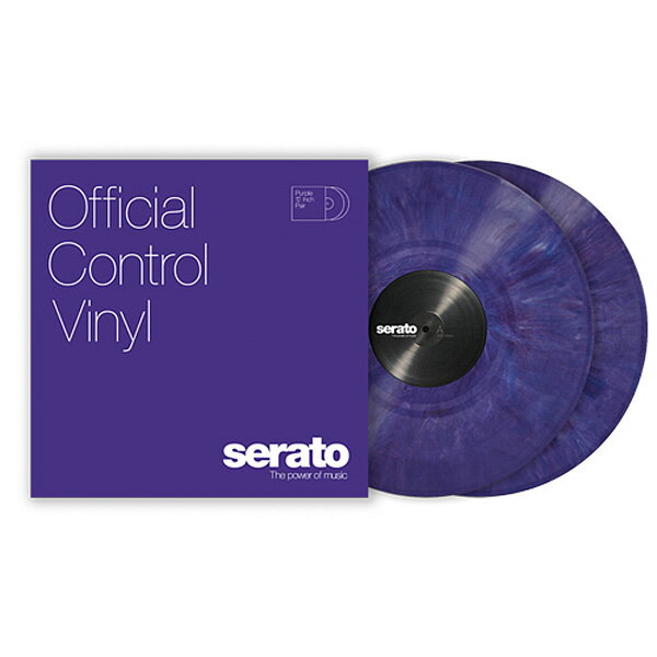 Serato Performance Series Control Vinyl [PURPLE] [2LP] 【セラートコントロールトーン収録 SERATO SCRATCH LIVE, SERATO DJ】新生活応援