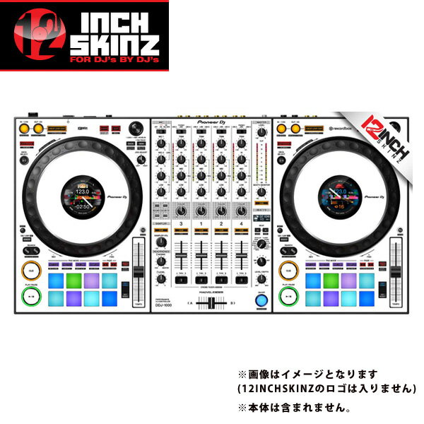 12inch SKINZ / Pioneer DDJ-1000 SKINZ(White/Black) 【DDJ-1000用スキン】 お中元 セール