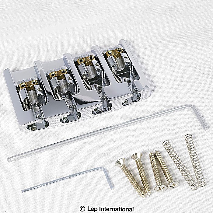 ABM(エービーエム) / ABM3704C19 MkII　4弦ベース用 ベルブラスブリッジ 弦間19mm クロームの事ならフレンズにご相談ください。 ABM(エービーエム) / ABM3704C19 MkII　4弦ベース用 ベルブラスブリッジ 弦間19mm クロームの特長！ABM ABM3704C19 MkII ベース用ブリッジ ABM(エービーエム) / ABM3704C19 MkII　4弦ベース用 ベルブラスブリッジ 弦間19mm クロームのココが凄い！ABMはドイツの老舗ギター・ベースパーツメーカーで、削り出し加工による高精度製品で知られています。本商品は精密な調整機構を備え、サドル高さ・弦間隔・イントネーション調整が可能。ベルブラス素材により立ち上がりの速さと豊かなサステインを実現。高価格帯ですが、こだわり派プレイヤー向けの高品質ブリッジです。 ABM(エービーエム) / ABM3704C19 MkII　4弦ベース用 ベルブラスブリッジ 弦間19mm クロームのメーカー説明 ABM ABM3704C19 MkII 4弦ベース用ベルブラスブリッジ 弦間19mm クロームエービーエム エービーエムサンナナゼロヨンシーイチキュウマークツー立体構造のベース用ブリッジです。ABMの精密技術とエレガントなデザインがもたらすハイクオリティな4弦ベース用ブリッジです。付属の6角レンチを使用して、サドルの高さ、弦間隔、イントネーションを簡単に調整することができます。設定が終われば、プレイ中に不用意に動いてしまうことのないようにロックスクリューにより調整を固定することができます。ブリッジはトップマウント、およびストリングスルー（裏通し）の両方に対応しています。オーガニックなデザインで洗練された楽器のコンセプトに合わせてお使いいただけます。ベルブラスによって制作され、素早いトーンの立ち上がりと強力なベーシックトーンと美しいサステインを備えています。特に中音域の存在感があり、低域も最低音域まで正確さをキープします。・スペーシング（弦ピッチ）：19mm（微調整可能）■製品概要ベース用ブリッジ（4弦）表面処理：クロームめっき■付属品ブリッジ本体ネジ x 4サドル調整用六角レンチ■材質 ABM(エービーエム) / ABM3704C19 MkII　4弦ベース用 ベルブラスブリッジ 弦間19mm クロームの仕様 対応機種：4弦ベース弦間隔：19mm（微調整可能）表面処理：クロームめっき材質：ベルブラス削り出しマウント方式：トップマウント、ストリングスルー両対応付属品：ブリッジ本体、ネジ×4、サドル調整用六角レンチ製造国：ドイツ 全て新品。ケーブル・消耗品以外メーカー1年保証書付のでご安心してお買いもの頂けます。ABM(エービーエム) / ABM3704C19 MkII　4弦ベース用 ベルブラスブリッジ 弦間19mm クロームの事ならフレンズにご相談ください。 ABM(エービーエム) / ABM3704C19 MkII　4弦ベース用 ベルブラスブリッジ 弦間19mm クロームの特長！ABM ABM3704C19 MkII ベース用ブリッジ ABM(エービーエム) / ABM3704C19 MkII　4弦ベース用 ベルブラスブリッジ 弦間19mm クロームのココが凄い！ABMはドイツの老舗ギター・ベースパーツメーカーで、削り出し加工による高精度製品で知られています。本商品は精密な調整機構を備え、サドル高さ・弦間隔・イントネーション調整が可能。ベルブラス素材により立ち上がりの速さと豊かなサステインを実現。高価格帯ですが、こだわり派プレイヤー向けの高品質ブリッジです。 ABM(エービーエム) / ABM3704C19 MkII　4弦ベース用 ベルブラスブリッジ 弦間19mm クロームのメーカー説明 ABM ABM3704C19 MkII 4弦ベース用ベルブラスブリッジ 弦間19mm クロームエービーエム エービーエムサンナナゼロヨンシーイチキュウマークツー立体構造のベース用ブリッジです。ABMの精密技術とエレガントなデザインがもたらすハイクオリティな4弦ベース用ブリッジです。付属の6角レンチを使用して、サドルの高さ、弦間隔、イントネーションを簡単に調整することができます。設定が終われば、プレイ中に不用意に動いてしまうことのないようにロックスクリューにより調整を固定することができます。ブリッジはトップマウント、およびストリングスルー（裏通し）の両方に対応しています。オーガニックなデザインで洗練された楽器のコンセプトに合わせてお使いいただけます。ベルブラスによって制作され、素早いトーンの立ち上がりと強力なベーシックトーンと美しいサステインを備えています。特に中音域の存在感があり、低域も最低音域まで正確さをキープします。・スペーシング（弦ピッチ）：19mm（微調整可能）■製品概要ベース用ブリッジ（4弦）表面処理：クロームめっき■付属品ブリッジ本体ネジ x 4サドル調整用六角レンチ■材質ベルブラス削り出し■製造国ドイツ■サイズ（※製品画像をご参照ください）【ABM】■About ABMABMは、エレクトリックギターが誕生して間もない1949年に設立されたエレクトリックギターおよびエレ ABM(エービーエム) / ABM3704C19 MkII　4弦ベース用 ベルブラスブリッジ 弦間19mm クロームの仕様 対応機種：4弦ベース弦間隔：19mm（微調整可能）表面処理：クロームめっき材質：ベルブラス削り出しマウント方式：トップマウント、ストリングスルー両対応付属品：ブリッジ本体、ネジ×4、サドル調整用六角レンチ製造国：ドイツ 全て新品。ケーブル・消耗品以外メーカー1年保証書付のでご安心してお買いもの頂けます。