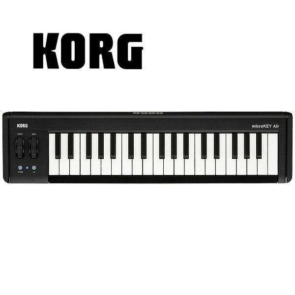 Korg コルグ microKEY2-37Air - 37鍵Bluetooth対応MIDIキーボード -