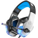 BENGOO / V-4 (blue) PC Xbox PS4 スマホ Nintendo Switch 対応 ゲーミングヘッドセット 直輸入品(2)