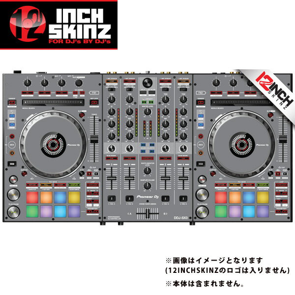 DJ機器, その他 12inch SKINZ Pioneer DDJ-SX3 SKINZ(Gray) DDJ-SX3