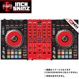 12inch SKINZ / Pioneer DDJ-SX3 SKINZ(Black/Red) 【DDJ-SX3用スキン】 お中元 セール