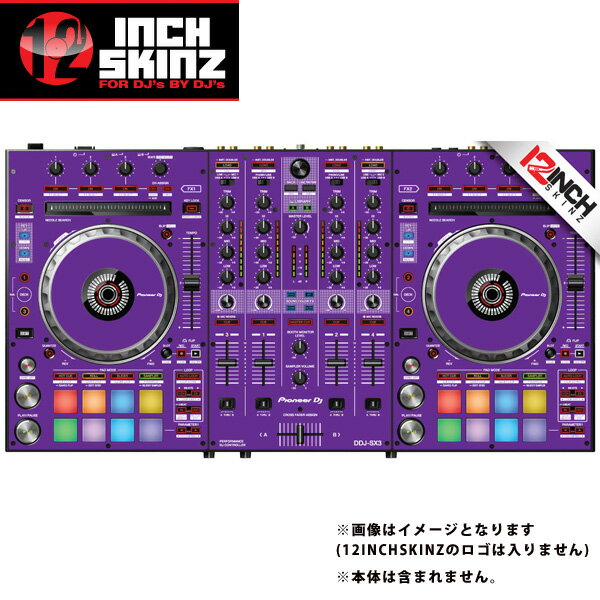 12inch SKINZ / Pioneer DDJ-SX3 SKINZ Purple 【DDJ-SX3用スキン】 お中元 セール