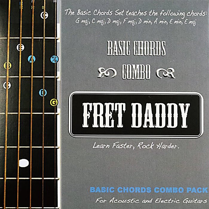 Fret Daddy(フレットダディ) / スケール教則シール 【エレキ/アコースティックギター用】の事ならフレンズにご相談ください。 Fret Daddy(フレットダディ) / スケール教則シール 【エレキ/アコースティックギター用】の特長！Fret Daddy コード教則シール ギター用 Fret Daddy(フレットダディ) / スケール教則シール 【エレキ/アコースティックギター用】のココが凄い！ギターコードの押さえ方を視覚的に学べる教則シール。代表的なコード進行9つをマスターでき、弦を外さずに短時間で貼付可能。フレットボードを傷つけずはがせるため、大切な楽器でも気軽に使用できます。初心者向けの手頃な価格帯で、ユニークながら実用的なため、プレゼントにも適しています。 Fret Daddy(フレットダディ) / スケール教則シール 【エレキ/アコースティックギター用】のメーカー説明 Fret Daddy / Fret Daddyコード教則シール（エレキ/アコースティックギター用）Fret Daddyコード教則シールを使うことで、ギターコードの押さえ方が視覚的に分かるようになります。 代表的なコード進行が記載された3種類のシールがセットになっています。それぞれ3コードで構成されており、合計9つのコードをマスターできます。 基本的なコードを網羅しているので、これらのコードを覚えることで多くの楽曲を弾けるようになるでしょう。 ■簡単に貼り付け 使い方はとても簡単で、フレットとフレットの中間にシールを貼り付けるだけです。弦を外すことなく短時間で貼り付けることができます。 ■綺麗にはがせる高品質なシール Fret Daddyコード教則シールは、ギターのフレットボードを傷つけたり汚したりすることなくシール貼り付けて、そしていつでも綺麗にはがすことができます。 シールを貼るために練習用の楽器を準備しなくても、あなたの大切な楽器を傷つけたり汚すことなく簡単にコードを覚えることができます。 ■プレゼントにも最適！ ユニークながら、とても実用的なアイテムなのでプ Fret Daddy(フレットダディ) / スケール教則シール 【エレキ/アコースティックギター用】の仕様 対応機種：エレキギター、アコースティックギター付属品：3種類のシール（各3コード、合計9コード）貼付位置：フレットとフレットの中間特徴：綺麗にはがせる高品質シール 全て新品。ケーブル・消耗品以外メーカー1年保証書付のでご安心してお買いもの頂けます。Fret Daddy(フレットダディ) / スケール教則シール 【エレキ/アコースティックギター用】の事ならフレンズにご相談ください。 Fret Daddy(フレットダディ) / スケール教則シール 【エレキ/アコースティックギター用】の特長！Fret Daddy コード教則シール ギター用 Fret Daddy(フレットダディ) / スケール教則シール 【エレキ/アコースティックギター用】のココが凄い！ギターコードの押さえ方を視覚的に学べる教則シール。代表的なコード進行9つをマスターでき、弦を外さずに短時間で貼付可能。フレットボードを傷つけずはがせるため、大切な楽器でも気軽に使用できます。初心者向けの手頃な価格帯で、ユニークながら実用的なため、プレゼントにも適しています。 Fret Daddy(フレットダディ) / スケール教則シール 【エレキ/アコースティックギター用】のメーカー説明 Fret Daddy / Fret Daddyコード教則シール（エレキ/アコースティックギター用）Fret Daddyコード教則シールを使うことで、ギターコードの押さえ方が視覚的に分かるようになります。 代表的なコード進行が記載された3種類のシールがセットになっています。それぞれ3コードで構成されており、合計9つのコードをマスターできます。 基本的なコードを網羅しているので、これらのコードを覚えることで多くの楽曲を弾けるようになるでしょう。 ■簡単に貼り付け 使い方はとても簡単で、フレットとフレットの中間にシールを貼り付けるだけです。弦を外すことなく短時間で貼り付けることができます。 ■綺麗にはがせる高品質なシール Fret Daddyコード教則シールは、ギターのフレットボードを傷つけたり汚したりすることなくシール貼り付けて、そしていつでも綺麗にはがすことができます。 シールを貼るために練習用の楽器を準備しなくても、あなたの大切な楽器を傷つけたり汚すことなく簡単にコードを覚えることができます。 ■プレゼントにも最適！ ユニークながら、とても実用的なアイテムなのでプレゼントとしても最適です！楽器にシールの跡が残らないので、気軽にプレゼントすることができます。※シールを剥がす際は、爪で楽器を引っ掻かいたりしないよう、丁寧に剥がしてください。 長期間シー Fret Daddy(フレットダディ) / スケール教則シール 【エレキ/アコースティックギター用】の仕様 対応機種：エレキギター、アコースティックギター付属品：3種類のシール（各3コード、合計9コード）貼付位置：フレットとフレットの中間特徴：綺麗にはがせる高品質シール 全て新品。ケーブル・消耗品以外メーカー1年保証書付のでご安心してお買いもの頂けます。
