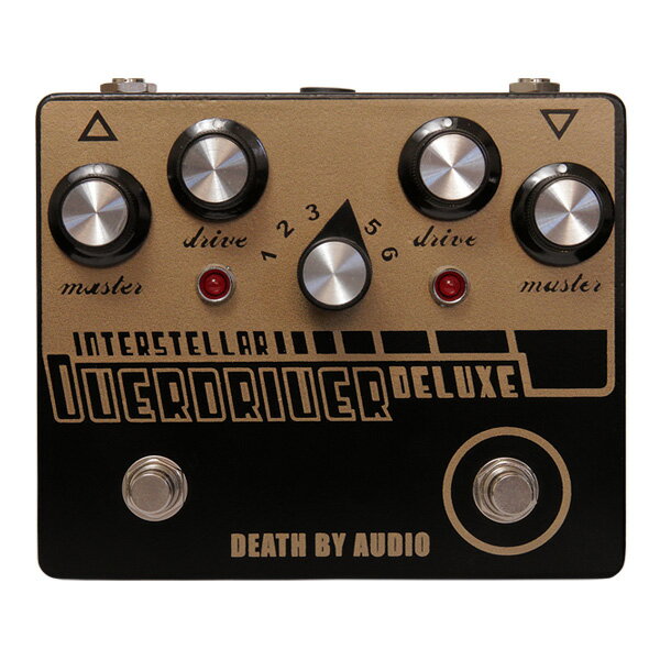 1大特典付 Death by Audio / INTERSTELLAR OVERDRIVE DELUXE オーバードライブ 《ギターエフェクター》 直輸入品 デスバイオーディオ