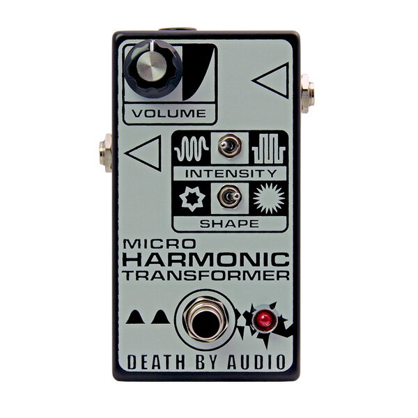 1大特典付 Death by Audio / MICRO HARMONIC TRANSFORMER クラシック・ファズの復刻版 《ギターエフェクター》 直輸入品 デスバイオーディオ