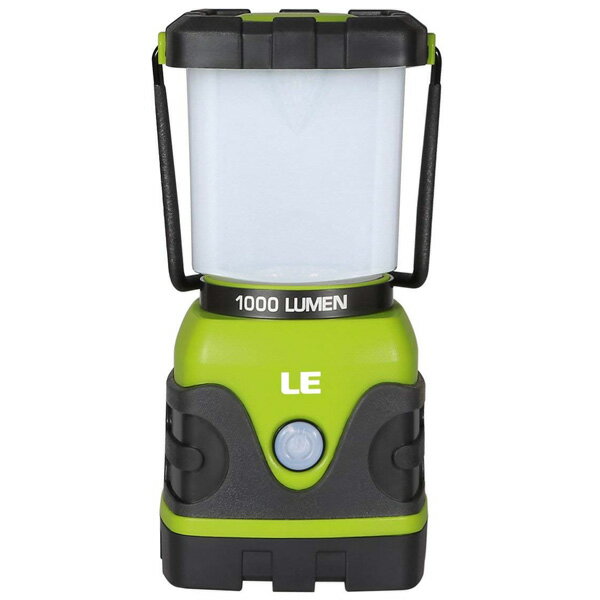 LE(Lighting EVER) / LED Camping Lantern 1000lm 調光機能付 LED ランタン 電池式 IPX4防水 直輸入品